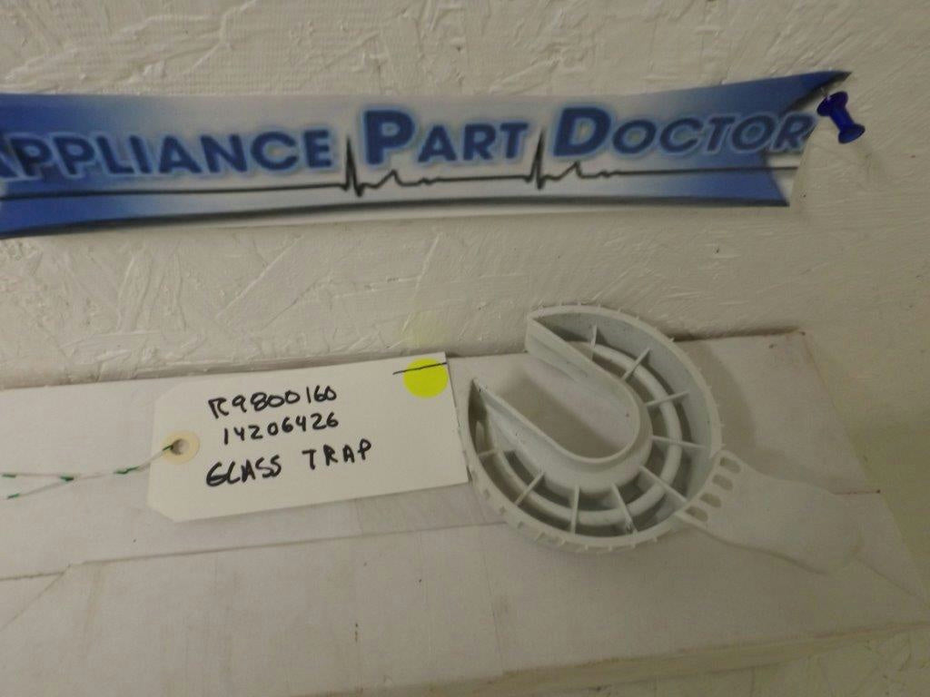 AMANA DISHWASHER R9800160 14206426 GLASS TRAP USED AMANA DISHWASHER R9800160 14206426 GLASS TRAP USED